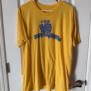 Mens XL Black Moth Super Rainbow Tshirt